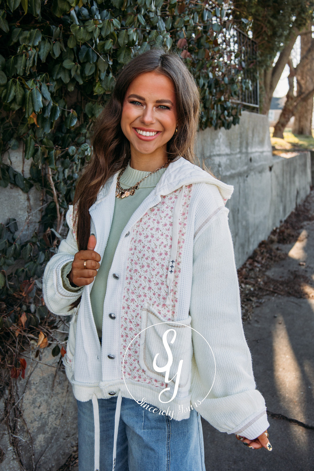 Girl On The Go Jacket - Cream