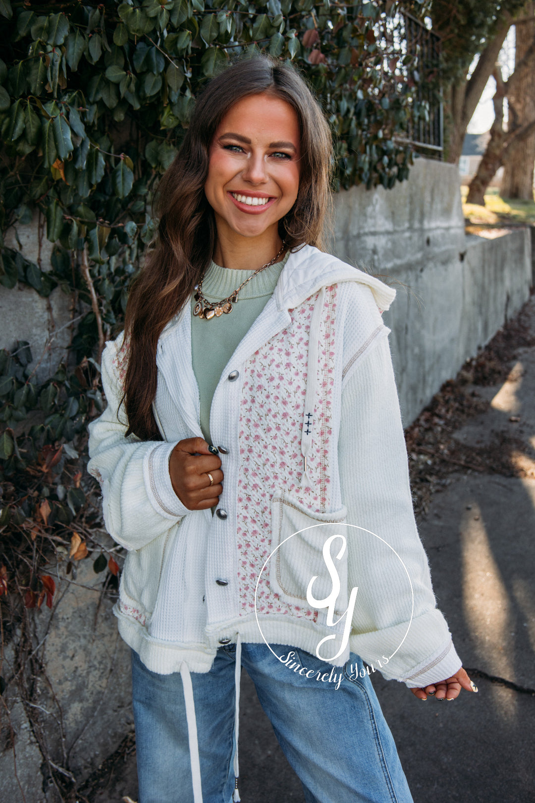 Girl On The Go Jacket - Cream