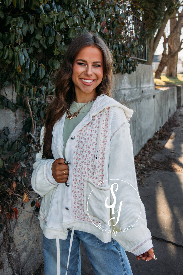 Girl On The Go Jacket - Cream