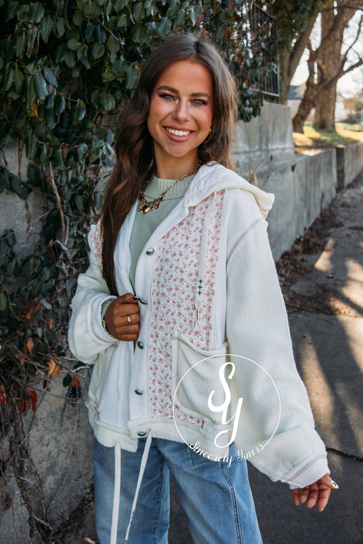 Girl On The Go Jacket - Cream