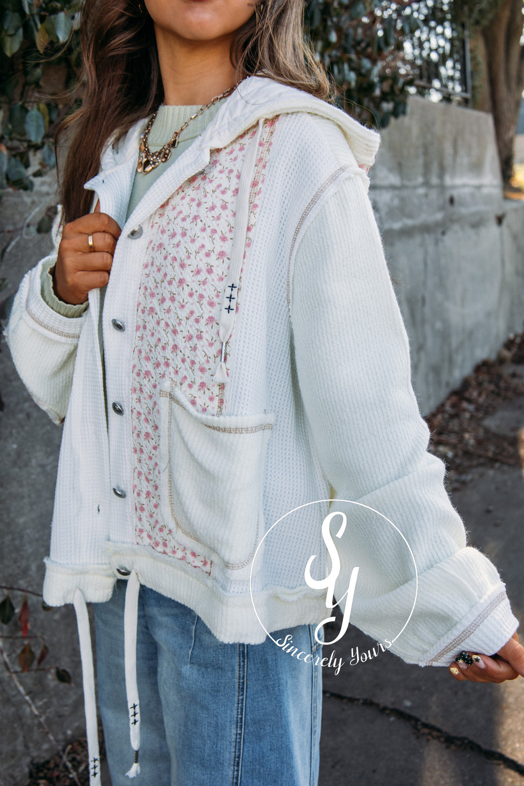 Girl On The Go Jacket - Cream