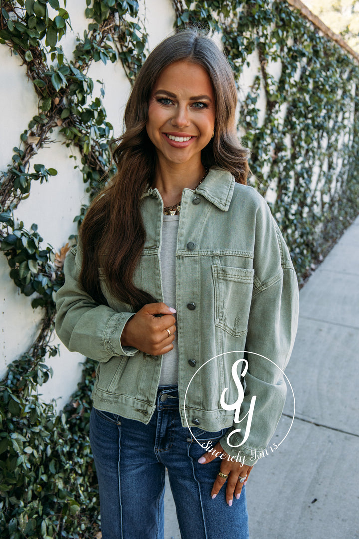 Soft Breeze Jacket - Olive