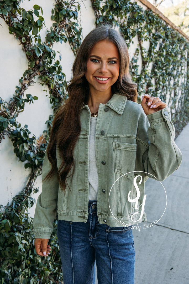 Soft Breeze Jacket - Olive