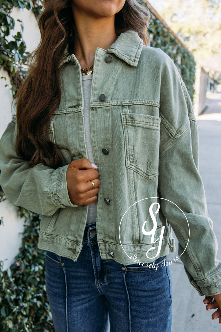 Soft Breeze Jacket - Olive