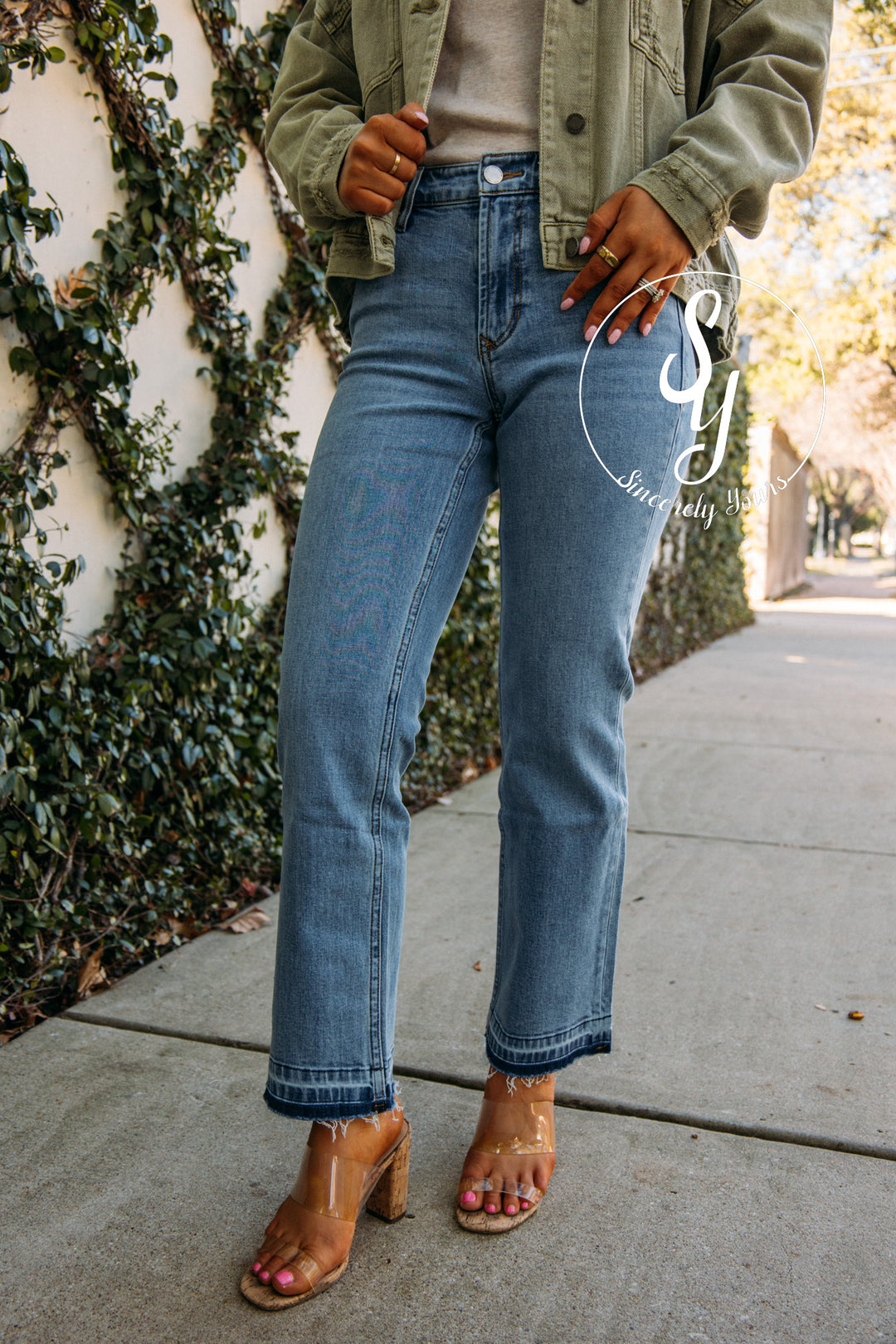 Dear John: Anika Straight Leg Denim - Savannah