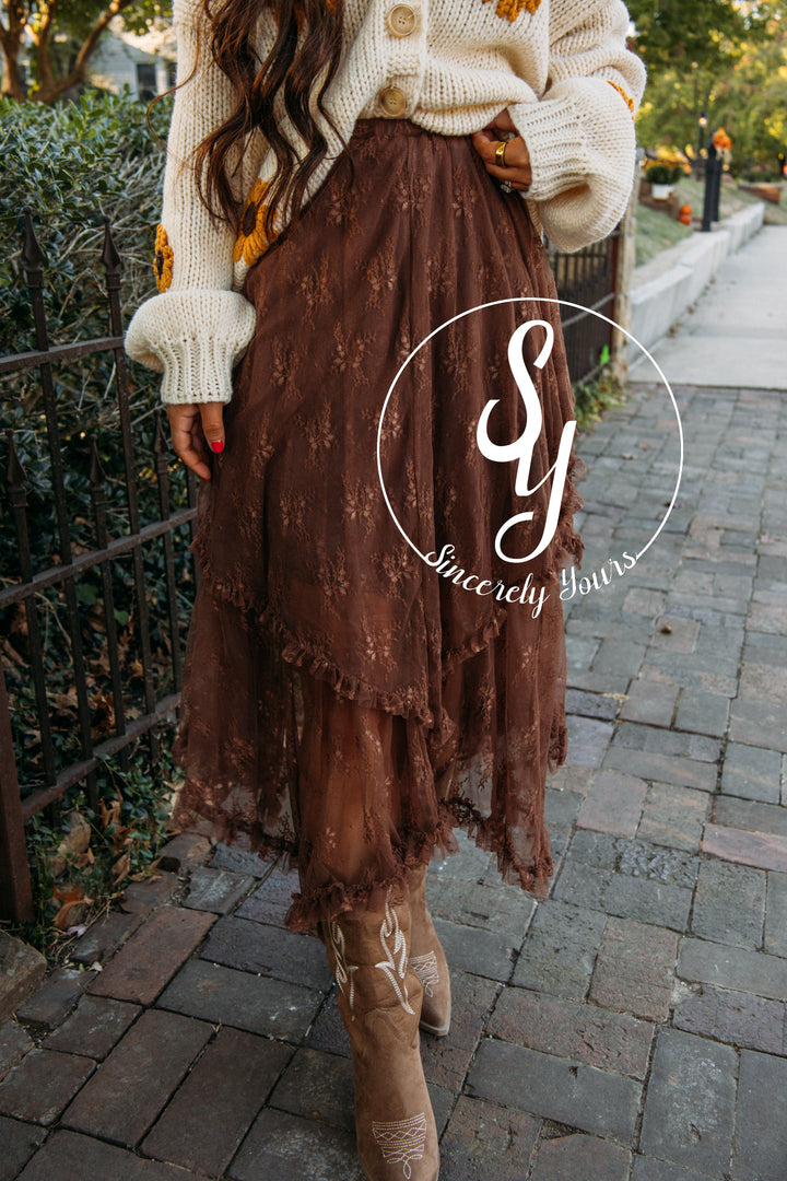 Countryside Skirt - Brown