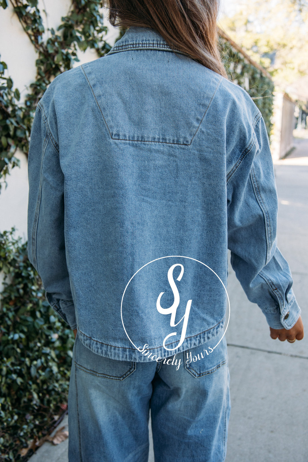 Charming Jacket - Med Denim