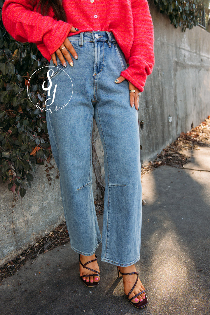 Dear John: Lasso Barrel Fit Denim - Waikiki