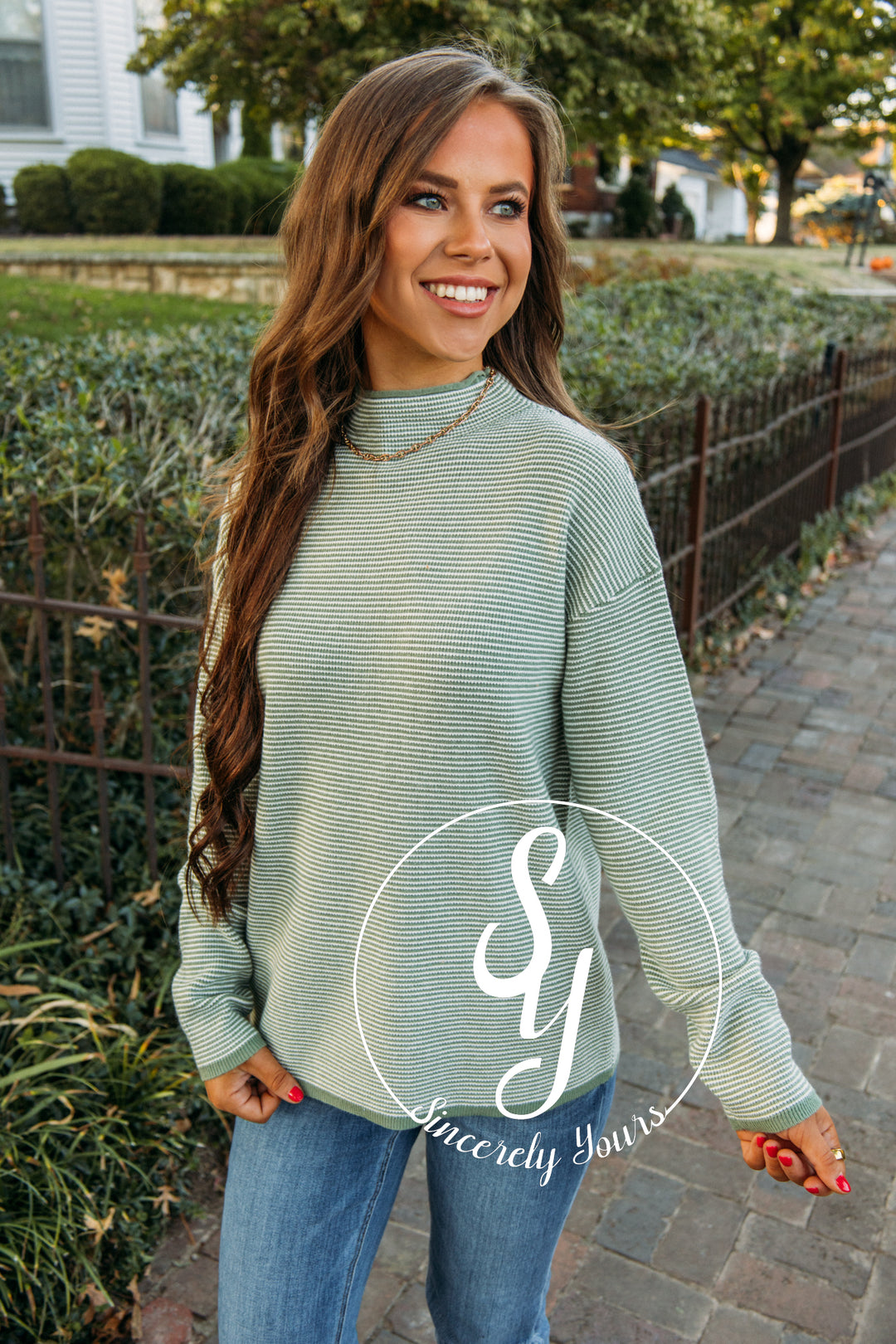 Now or Never Sweater - Dark Mint