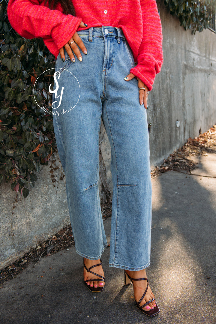 Dear John: Lasso Barrel Fit Denim - Waikiki