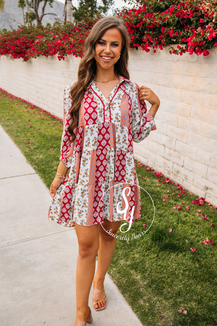 Sweet Summertime Dress - Berry Mix