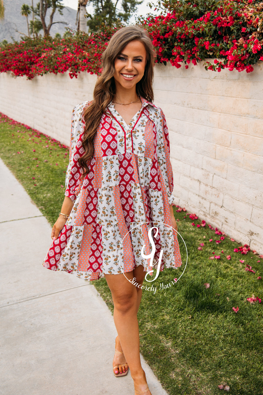 Sweet Summertime Dress - Berry Mix