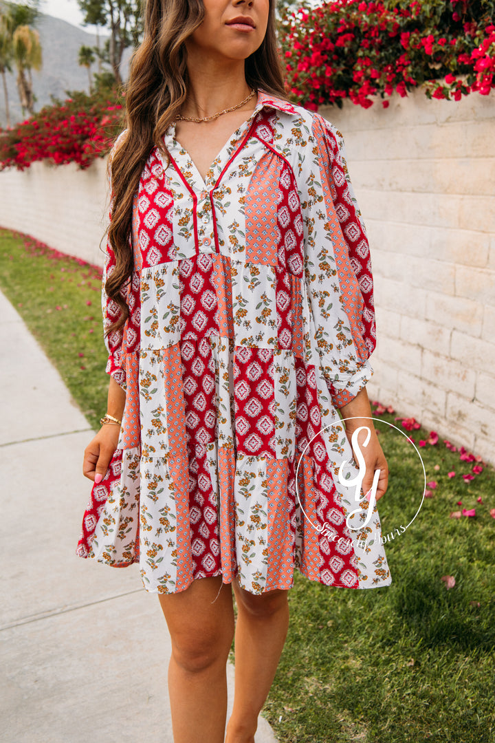 Sweet Summertime Dress - Berry Mix