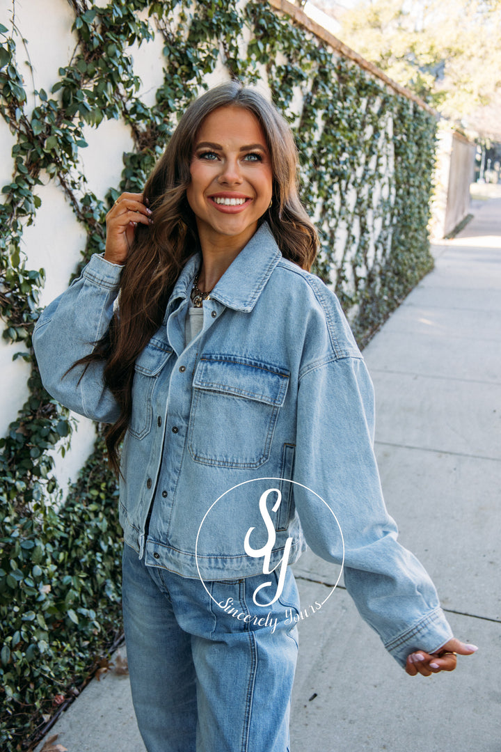 Fleur Jacket - Denim