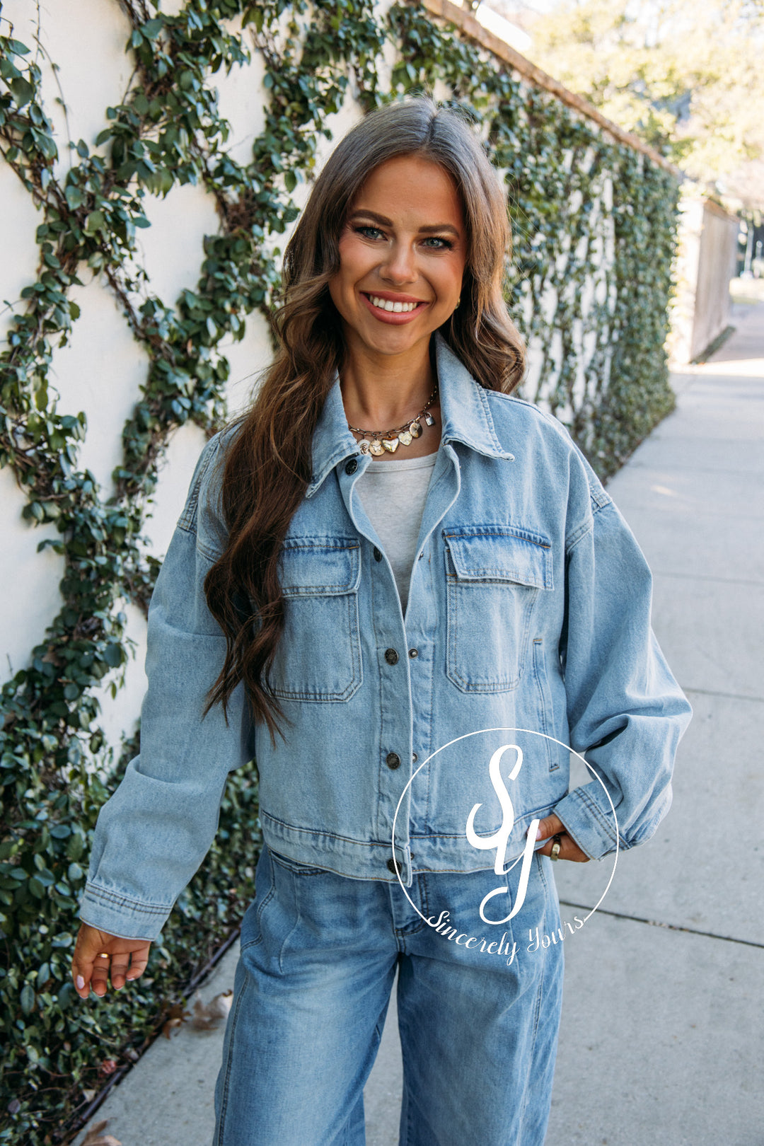 Fleur Jacket - Denim