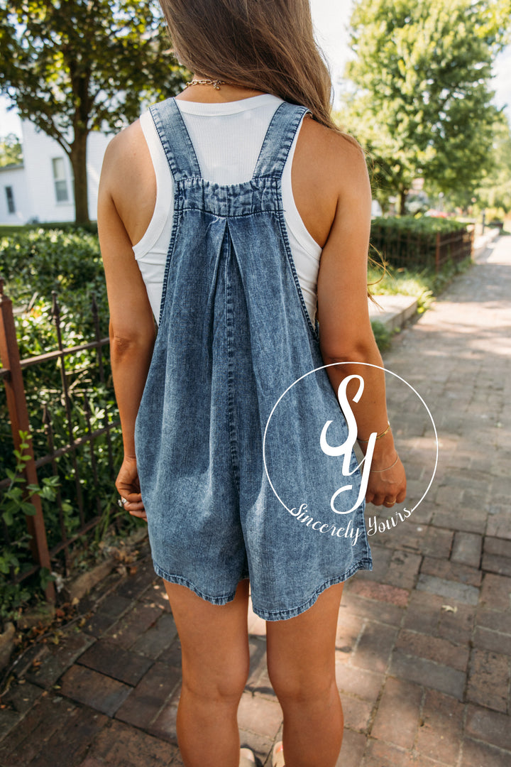 Florence Romper - Denim