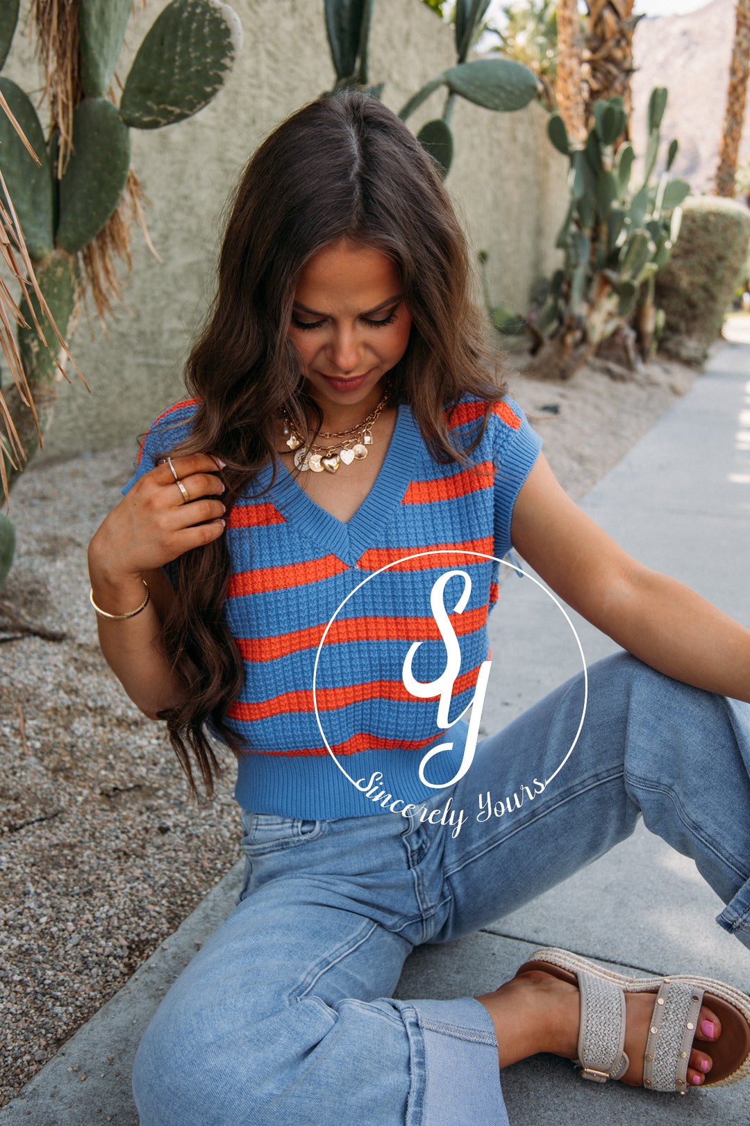 AJ Top- Denim