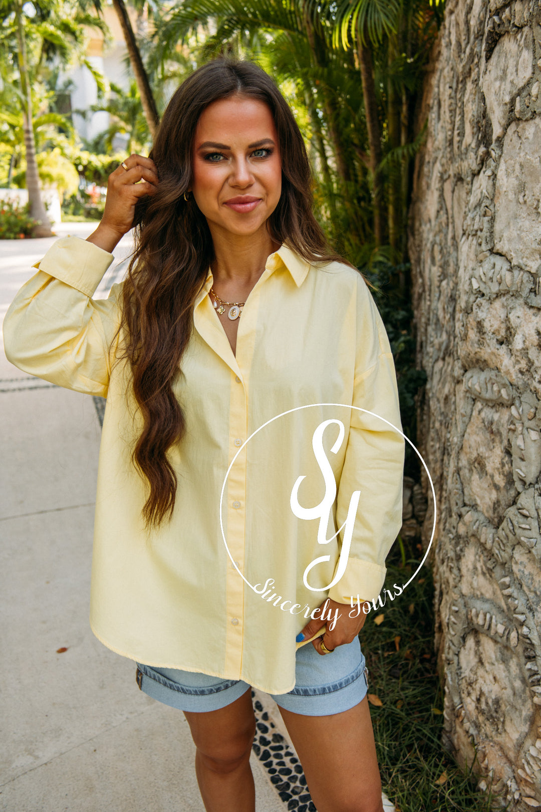 Well Wishes Top - Creamy Yellow