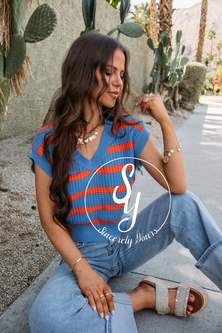 AJ Top- Denim
