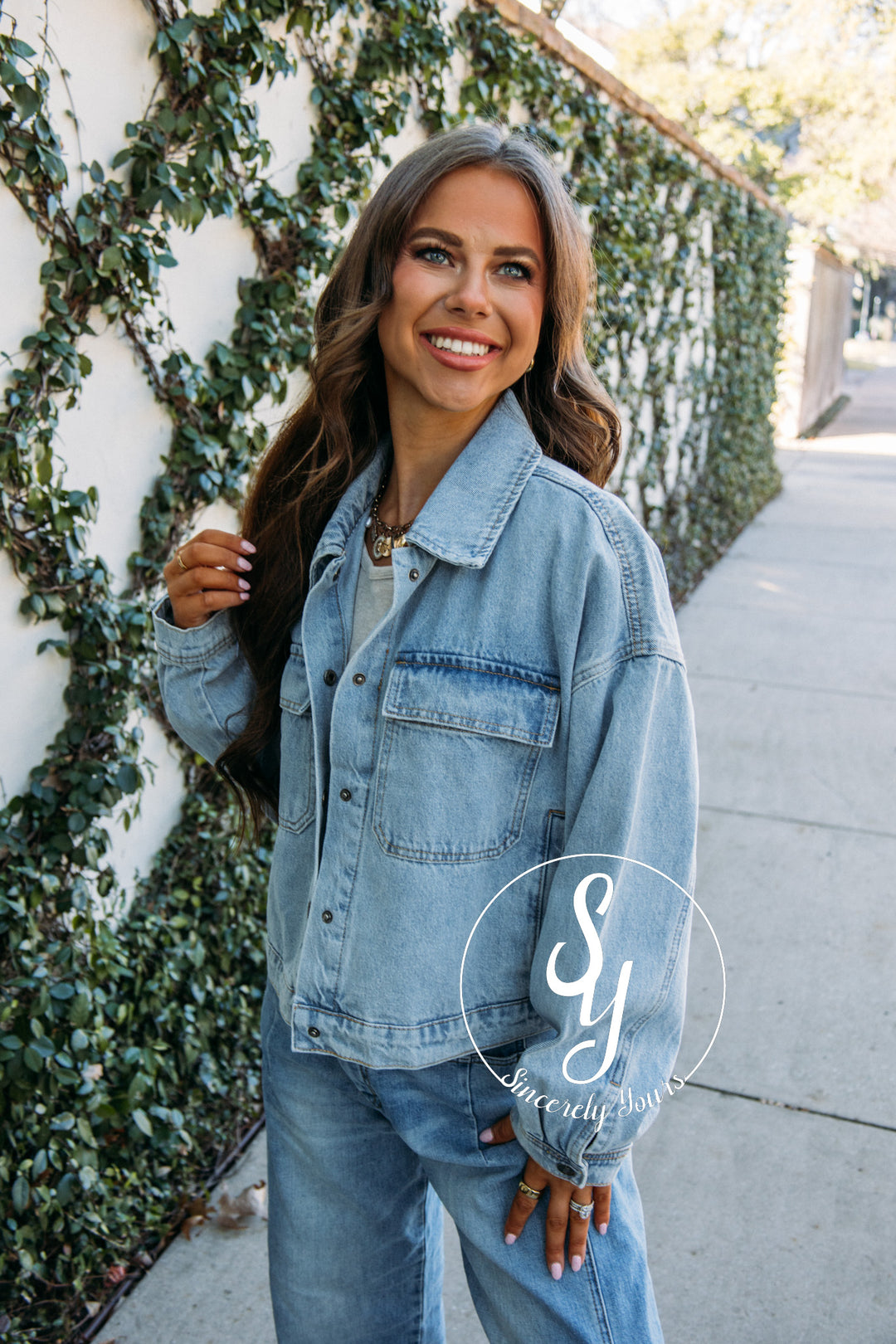 Fleur Jacket - Denim