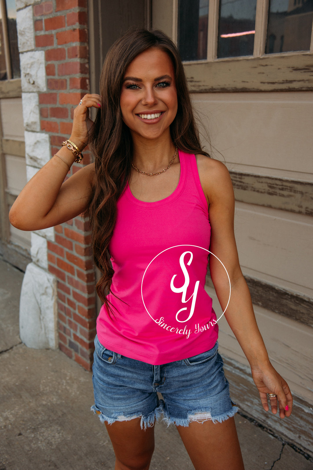 Standout Tank - Pink