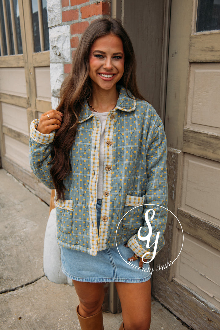 Coastal Line Jacket - Sage