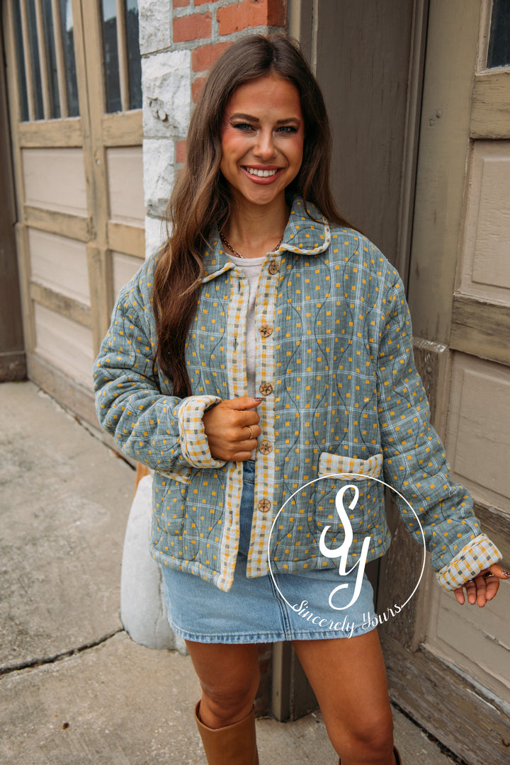 Coastal Line Jacket - Sage