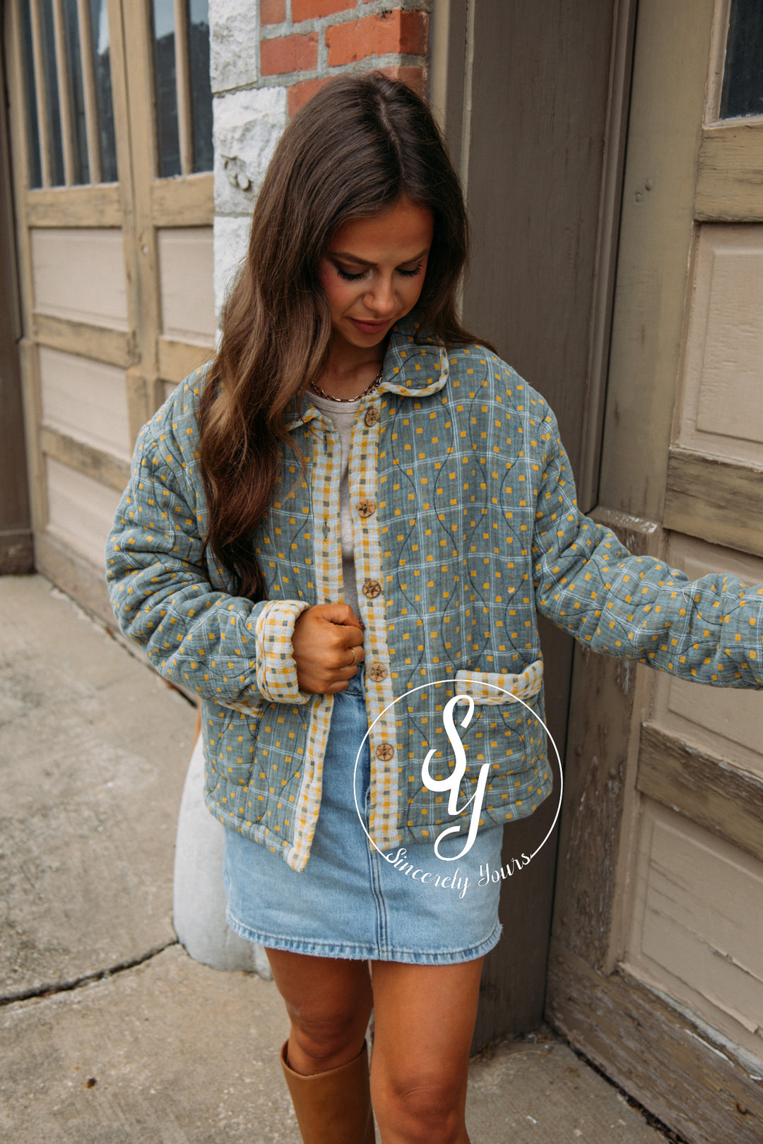 Coastal Line Jacket - Sage