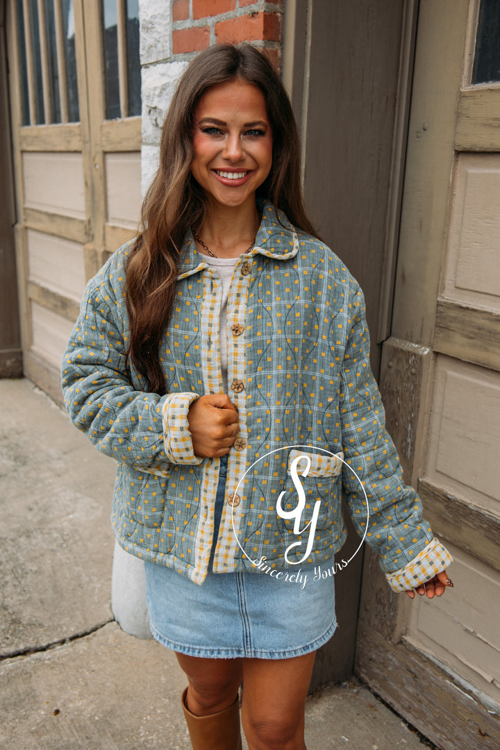 Coastal Line Jacket - Sage