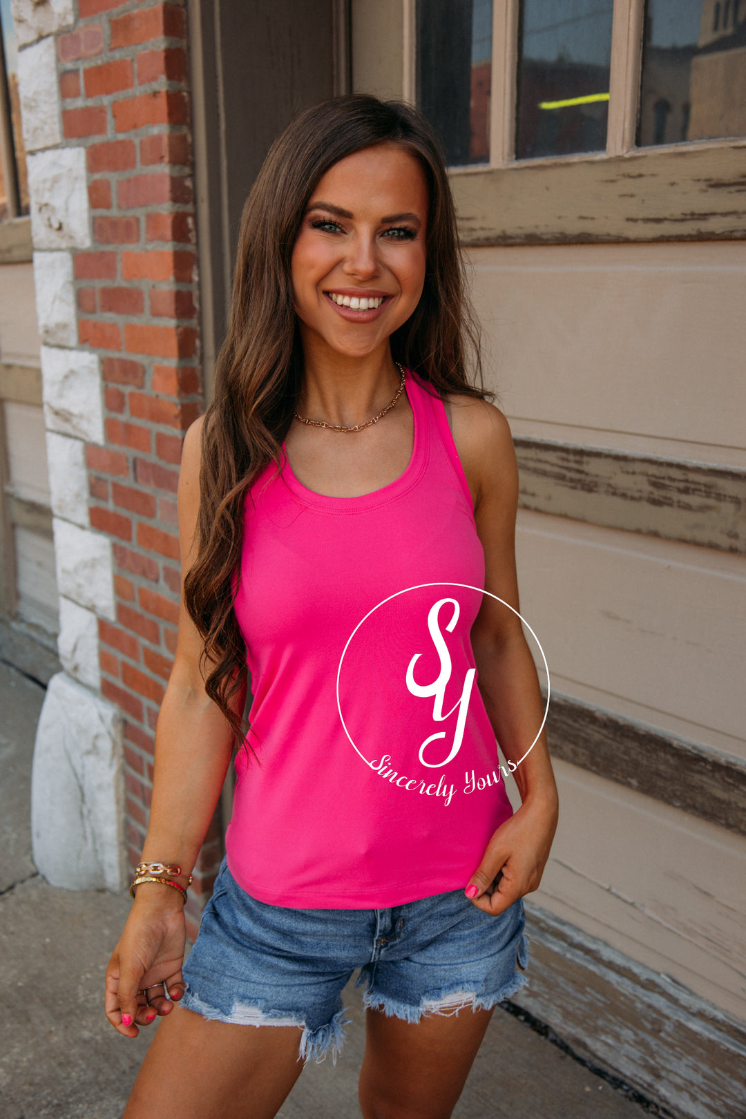 Standout Tank - Pink