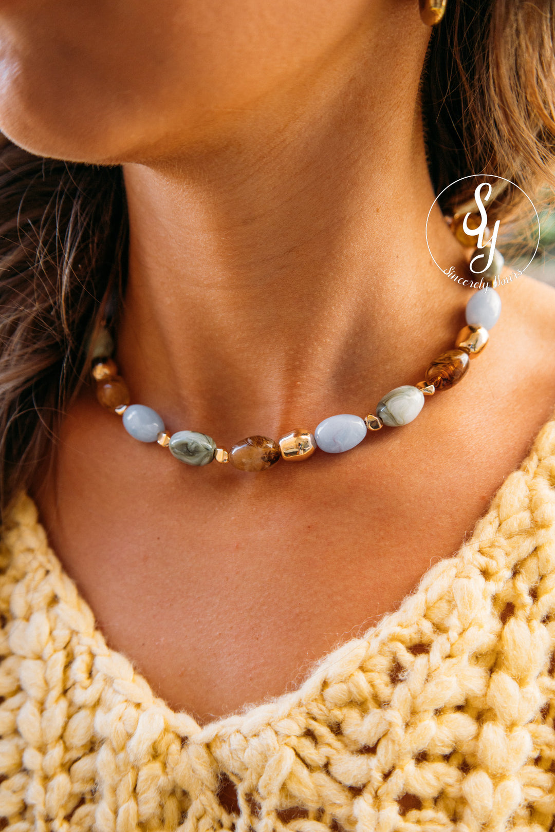 Melrose Stone Necklace