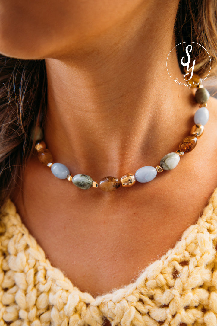 Melrose Stone Necklace