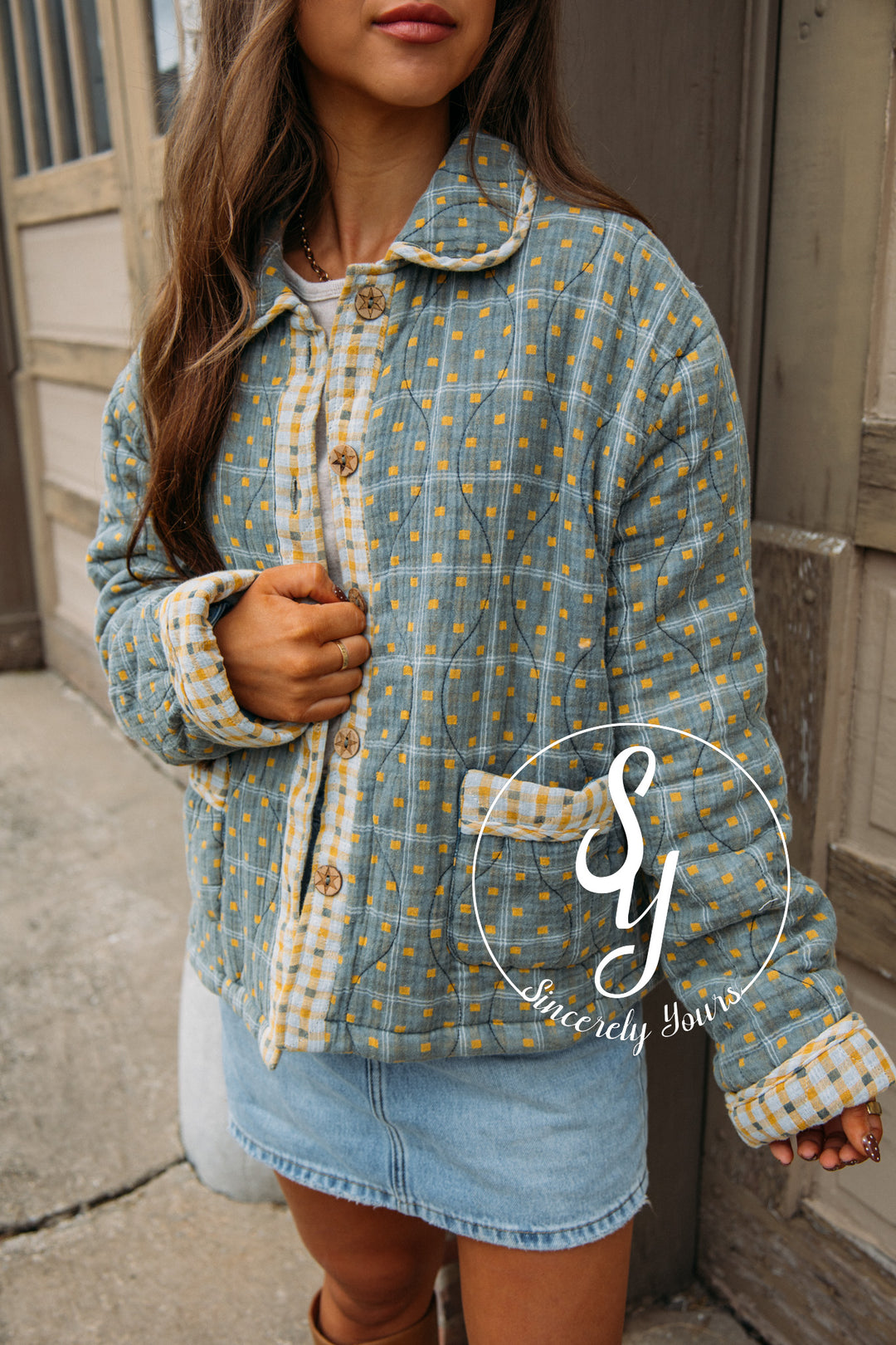 Coastal Line Jacket - Sage