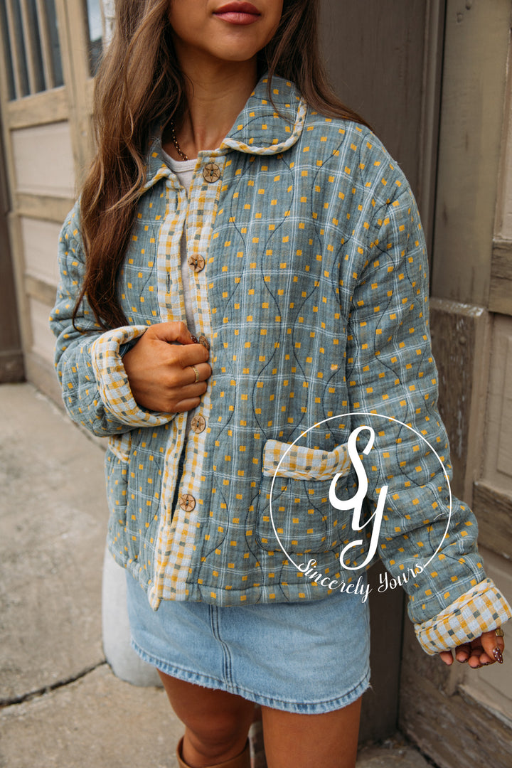 Coastal Line Jacket - Sage