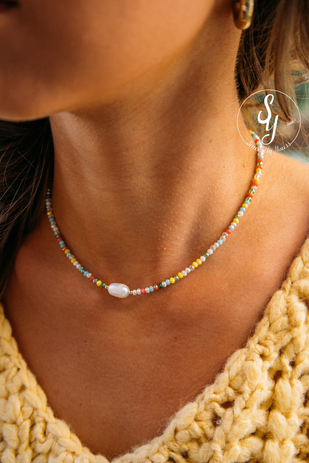 Waterside Beaded Necklace