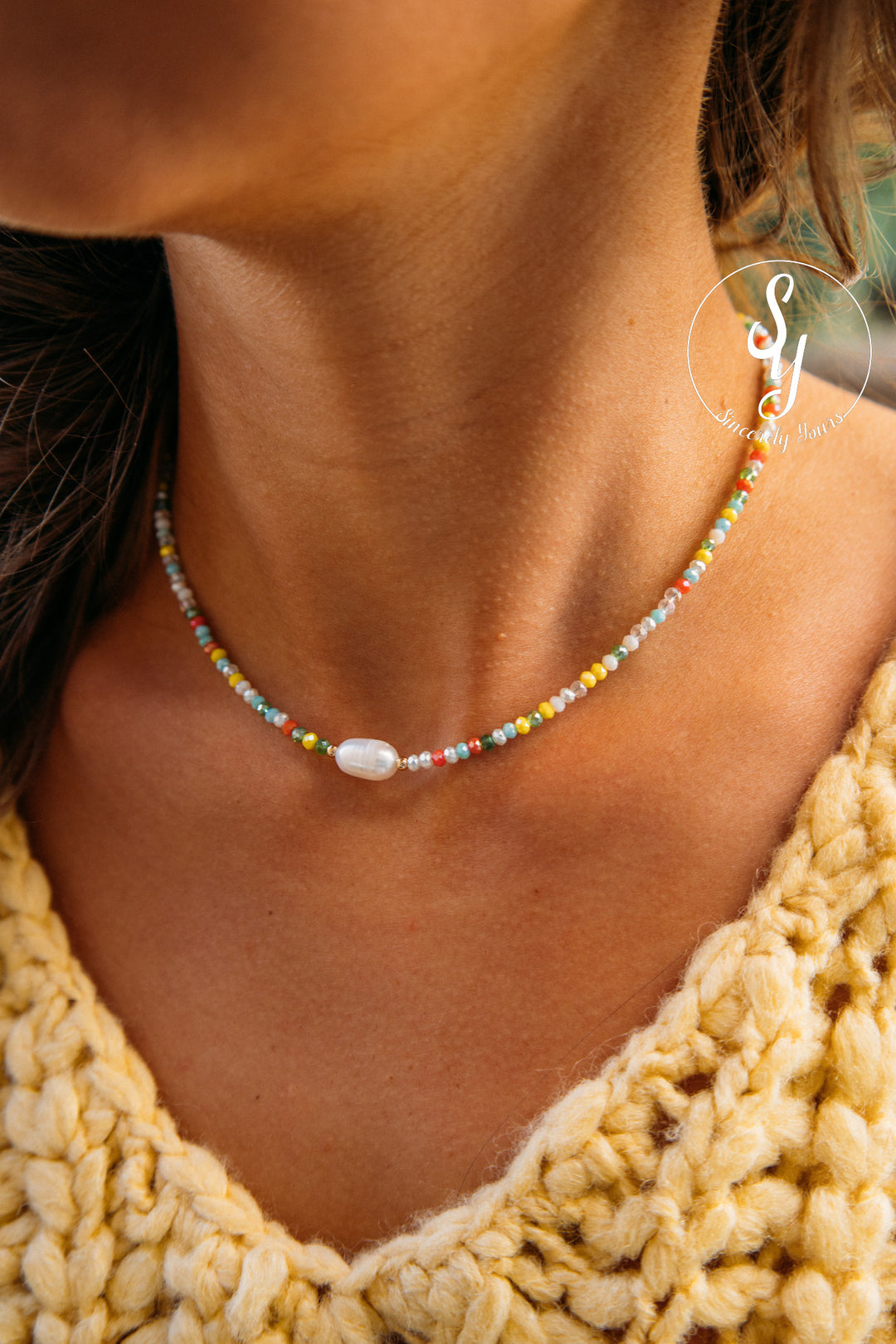 Waterside Beaded Necklace