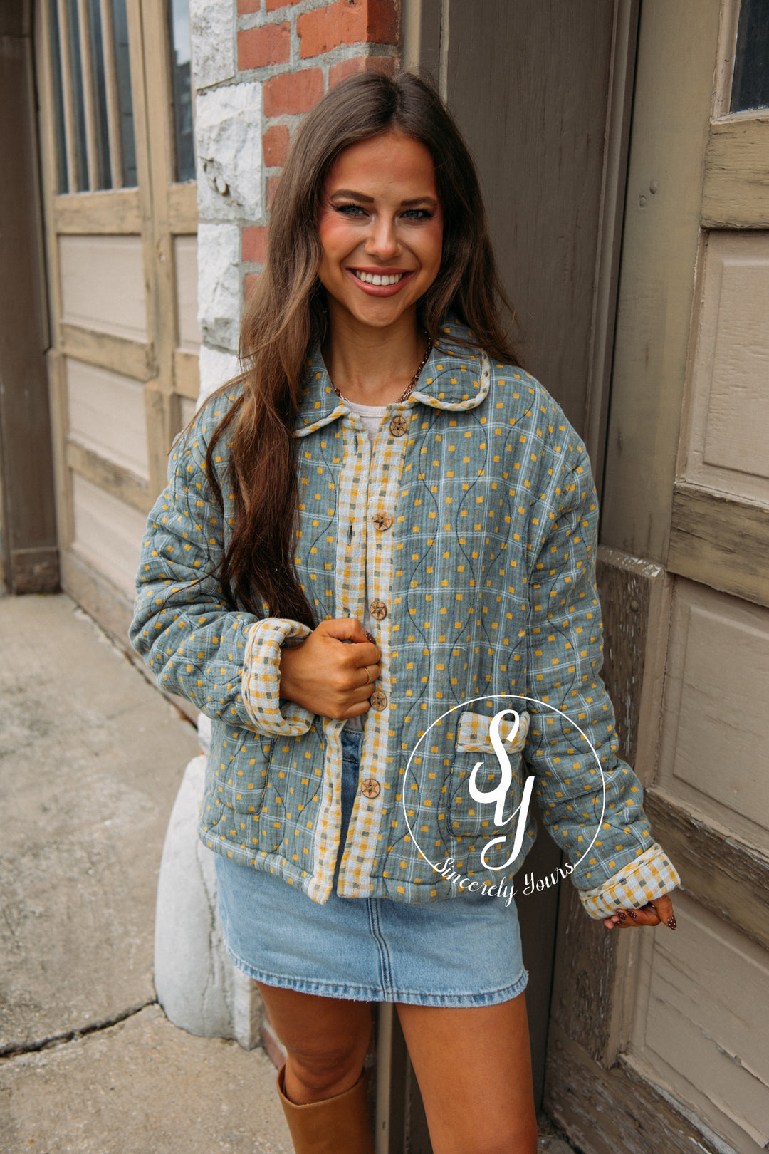 Coastal Line Jacket - Sage