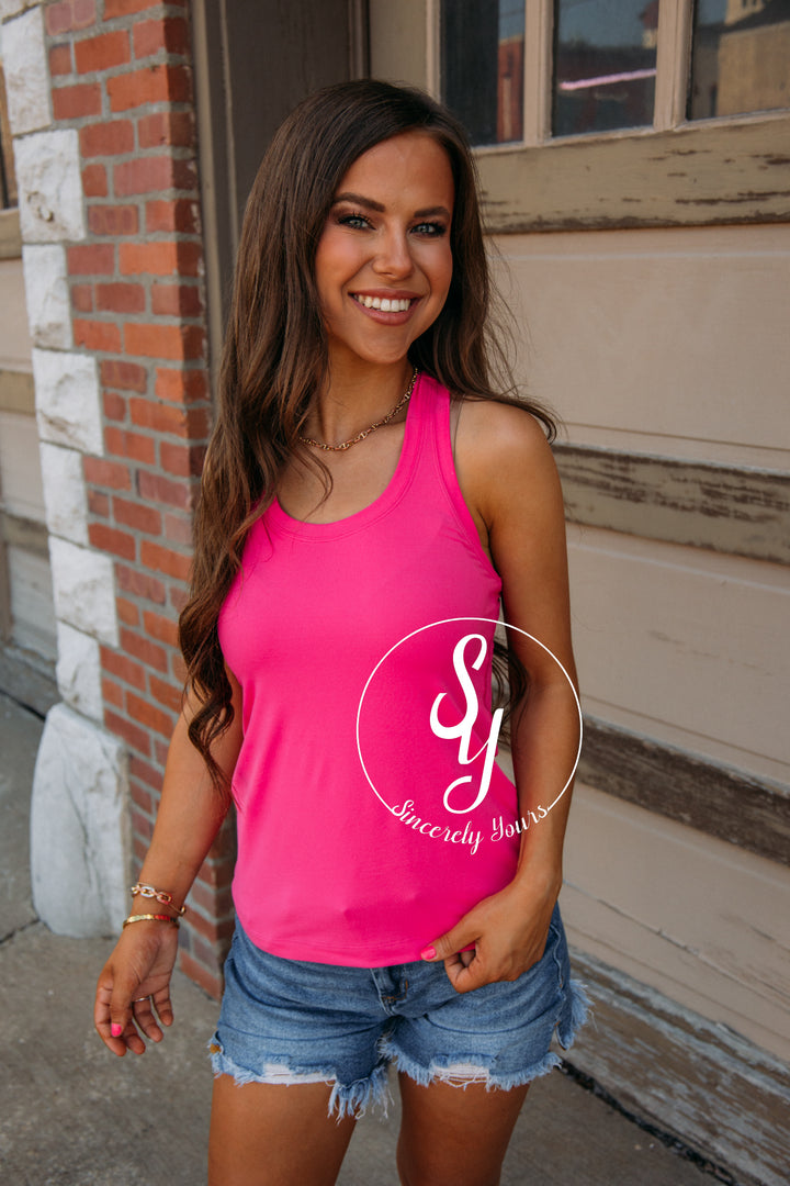 Standout Tank - Pink