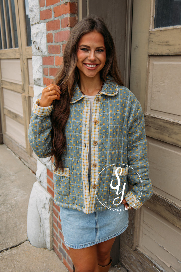 Coastal Line Jacket - Sage