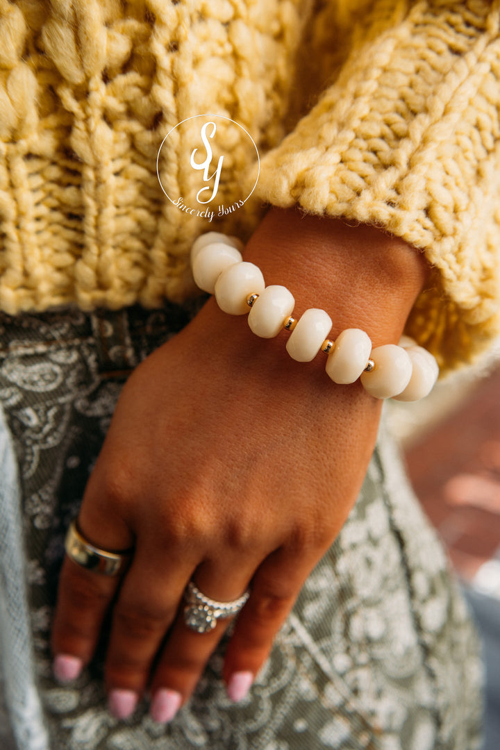 Coronado Bracelet - Cream