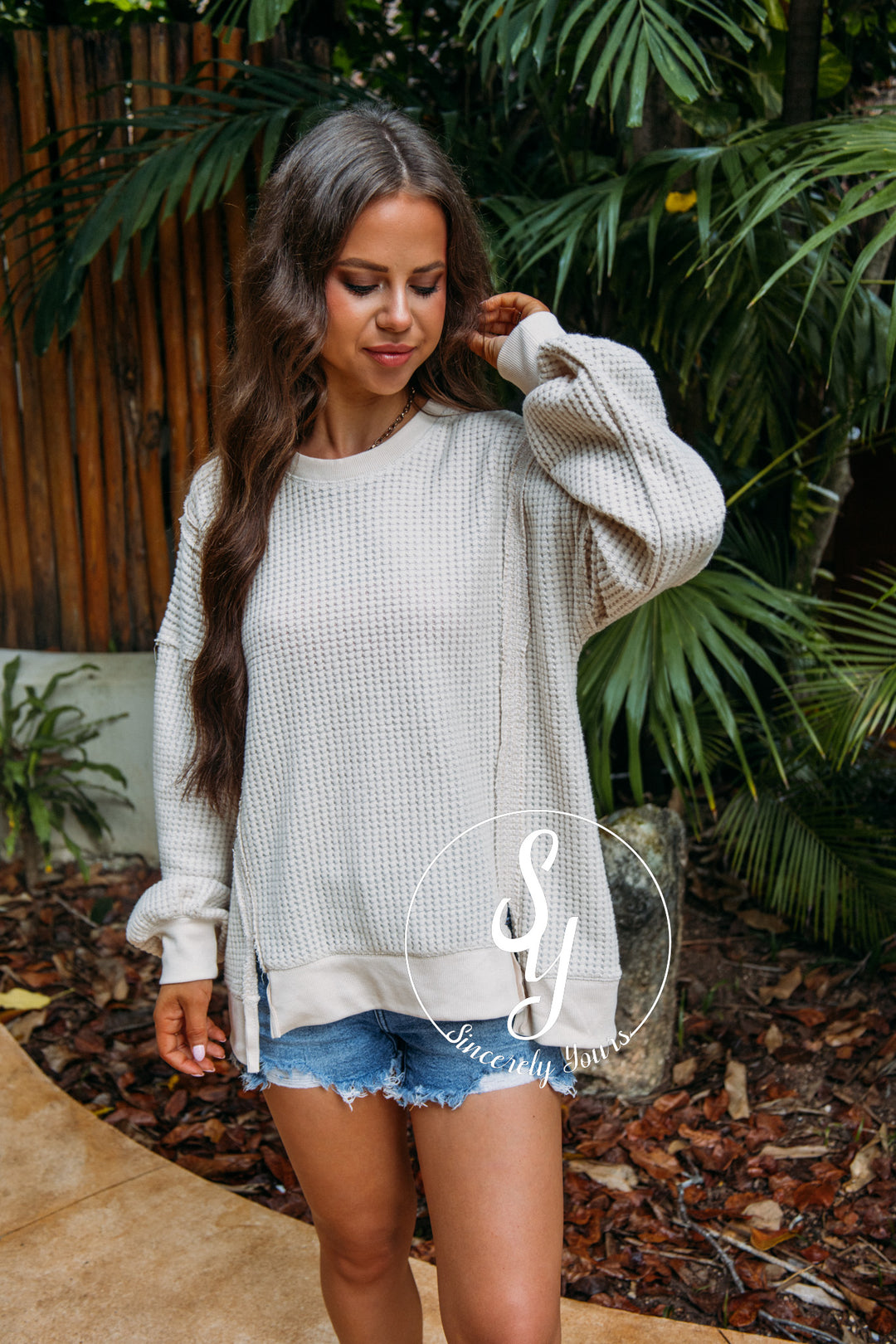 Pinewood Walk Top - Cream