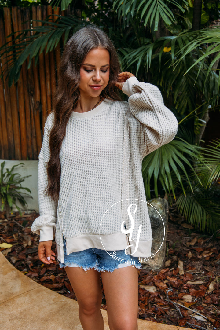 Pinewood Walk Top - Cream