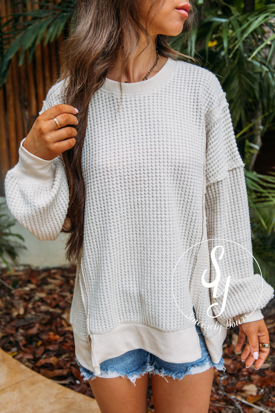 Pinewood Walk Top - Cream