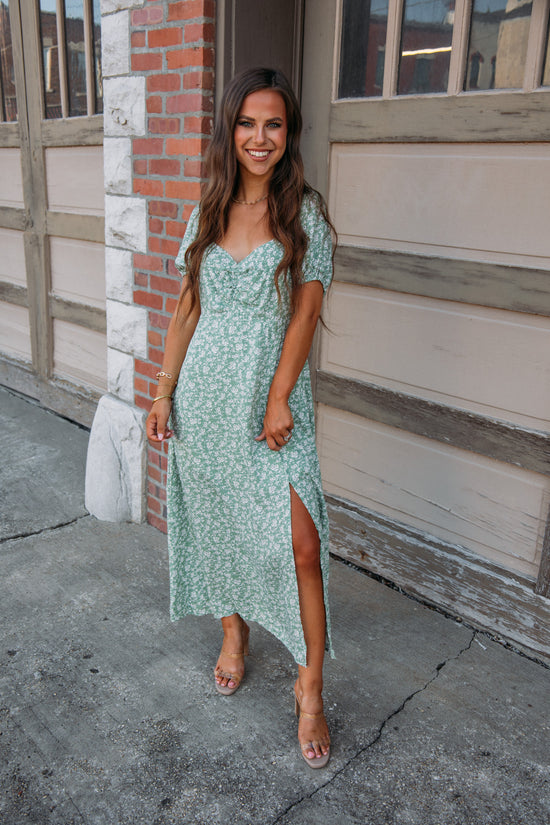 This Feeling Dress - Apple Green