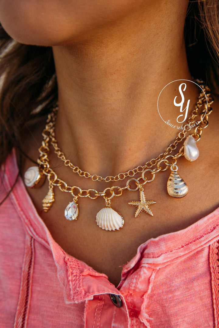 White Shell Necklace