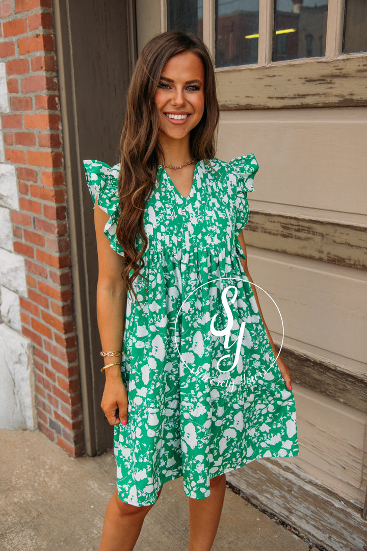 Image of Summer Dress - Green