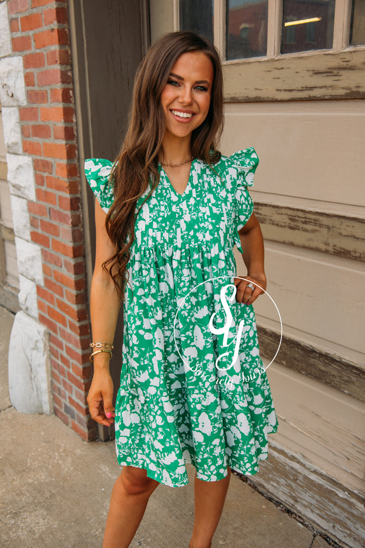 Image of Summer Dress - Green