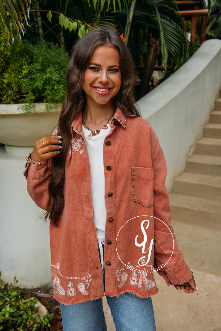 Avenue Feeling Jacket - Ginger