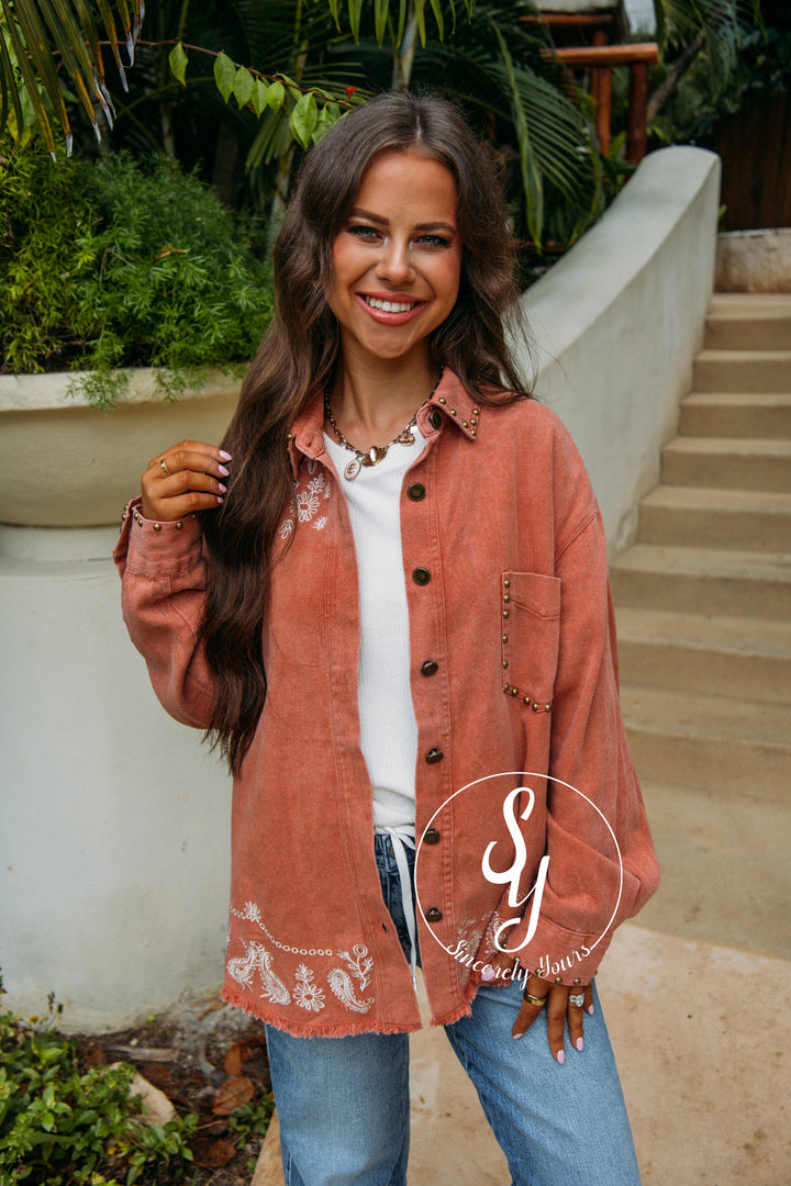 Avenue Feeling Jacket - Ginger