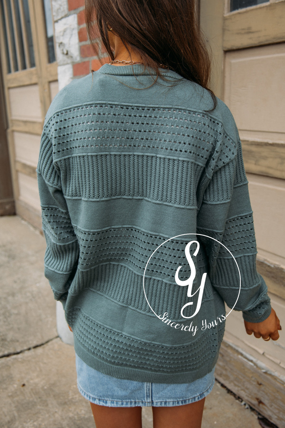 Covering Up Cardigan - Jade